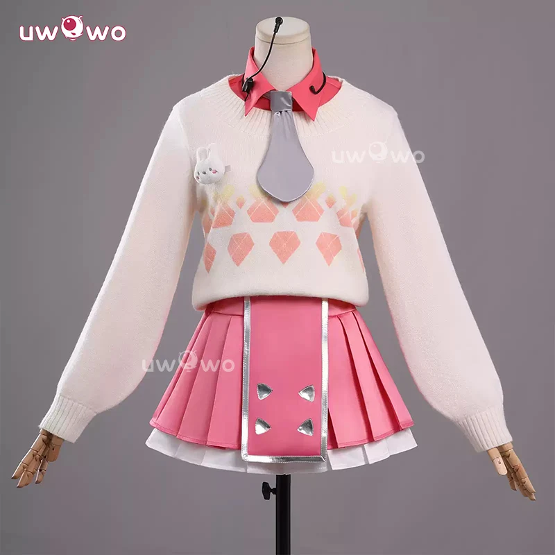 

UWOWO Collab Series:Game Chibi Aurora Ionic Spark Golden Spatula Cosplay Cosutme XS-3XL Halloween Costume