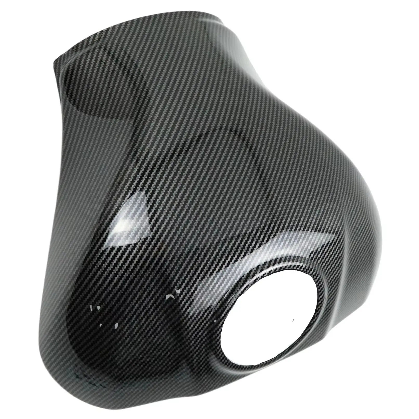 For Kawasaki Ninja ZX-10R ZX10R 2011-12-13-14-15-16-17-18-19-20-21-22-23-24-25-2026 Carbon Painted Fuel Gas Tank Cover Fairing