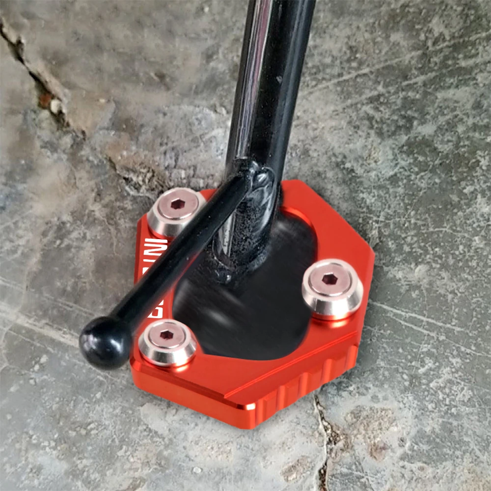 ملحقات الدراجة النارية انتيجرا حامل جانبي مسند مسند تمديد لتكبير السيارة لهوندا NC700D انتيجرا 700 750 2012 2013