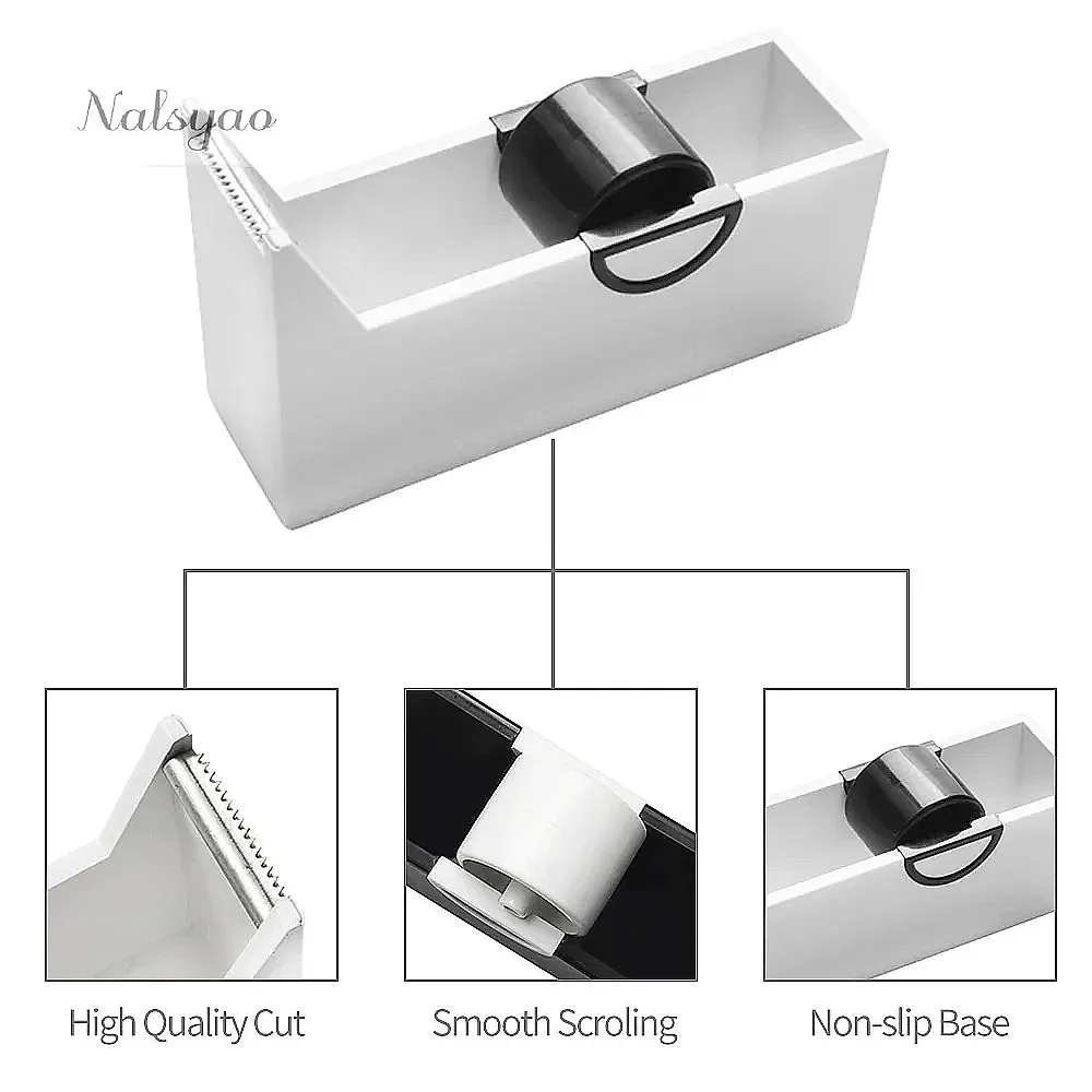 Eyelash Extension Tape Cutter Lash Adhesive Tape Plastic Rotating Cutting Makeup Supplies