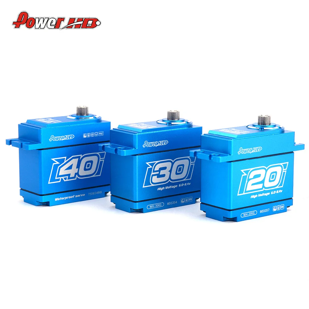 

Power HD 20 кг 30 кг 40 кг 25 т HV металлические водонепроницаемые цифровые сервоприводы для 1/10 1/8 RC модель автомобиля гусеничный багги аксессуары для модернизации