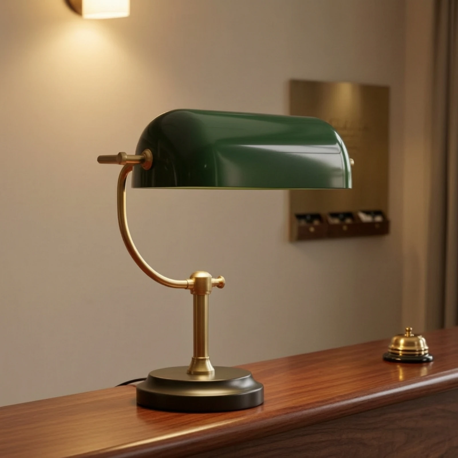 Bankers Lamp Shade Green Banker Desk Lamp Shade Bankers Lampshade Vintage Lampshade with Mounting Hole Retro for DIYers, Office