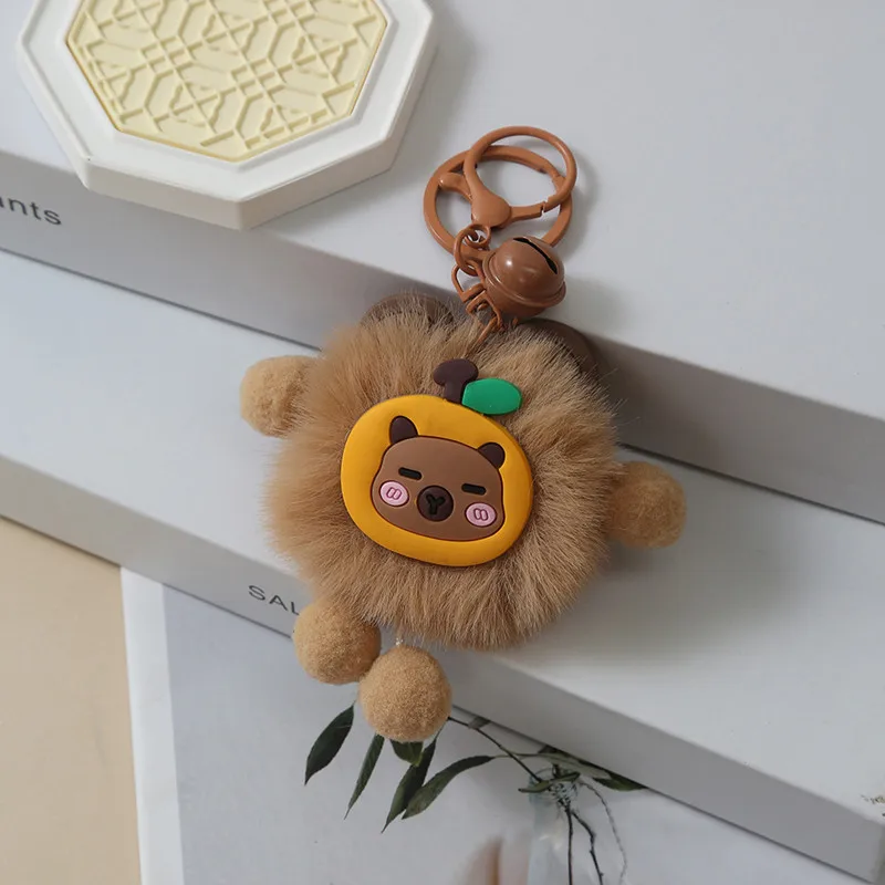 Лидер продаж, милый милый шапкабара, колокольчик, игрушка, кулон, брелок, подарок, студенческая сумка, кулон