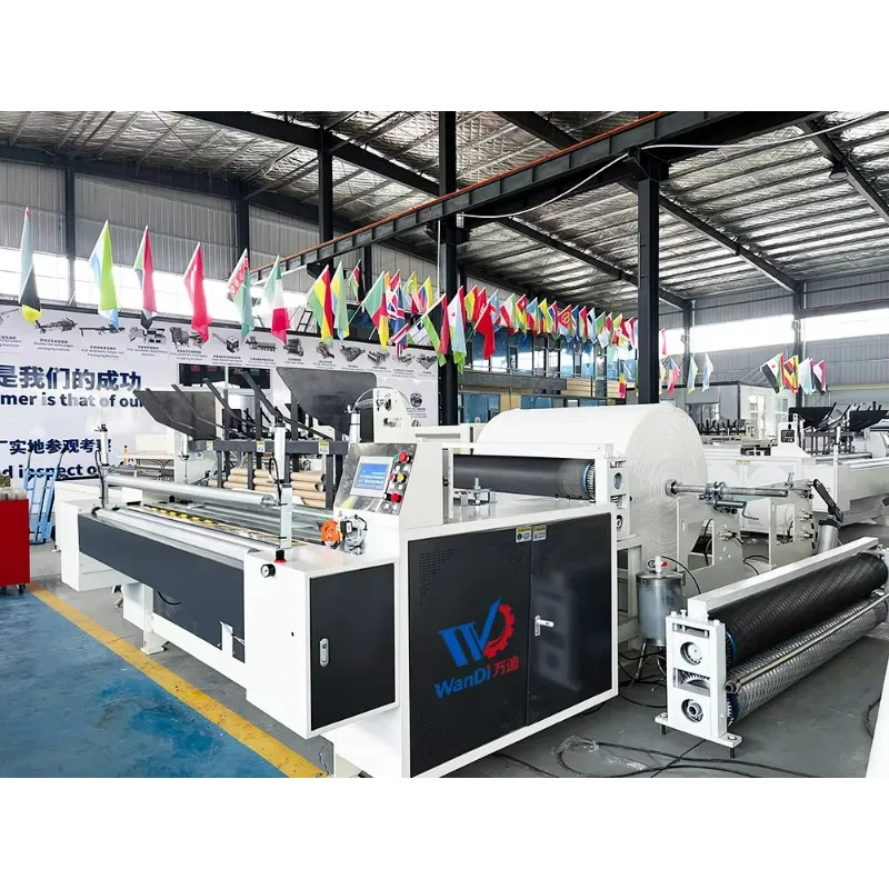 Customized Fully Automatic High Capacity Toilet Paper Manufacturing Machine