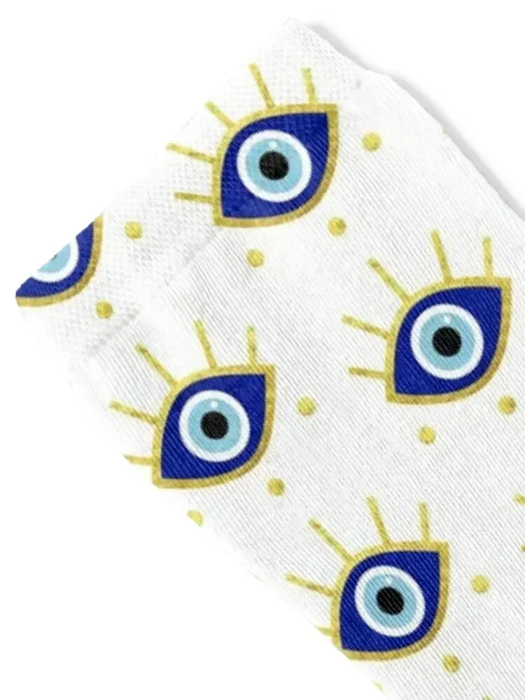 Mediterranean Evil Eye Protection, Nazar Socks hip hop men cotton high quality Children's Socks Men Women's