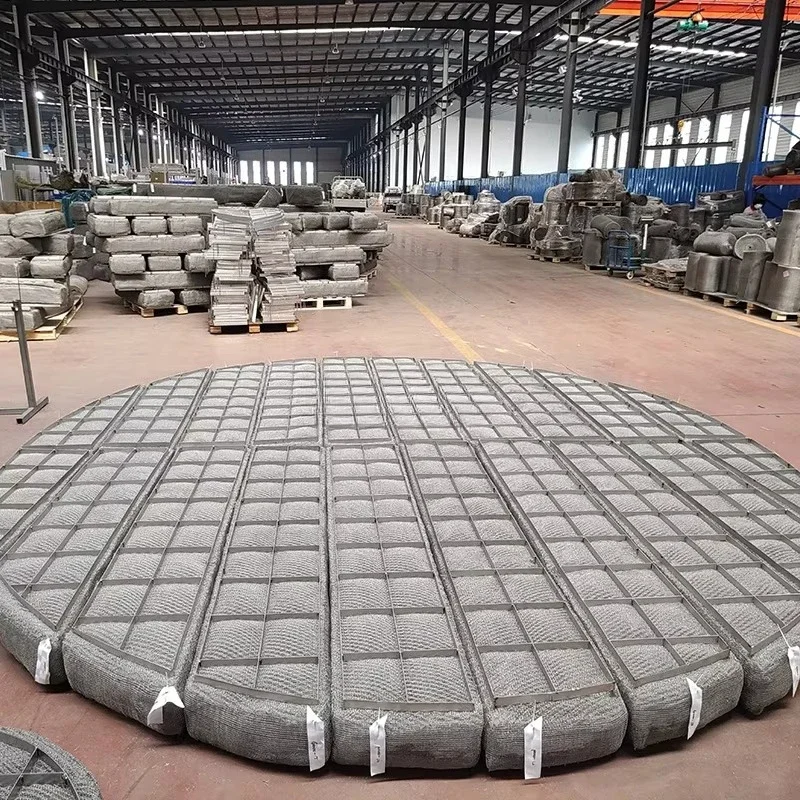 High performance mist eliminator pad stainless steel knitted mesh mist eliminator