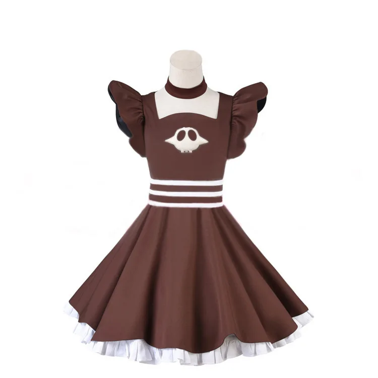 Disfraz de cosplay de Anime Jibaku Shounen Hanako Kun, nuevo vestido marrón, uniforme de inodoro para niñas y mujeres, Cosplay de Yashiro Nene