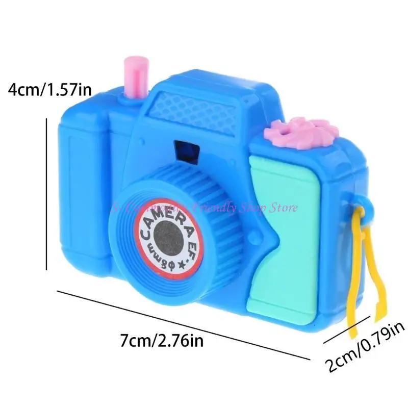 85AE Simulatie Mini Camera Projectie Speelgoed Kinderen Gemakkelijke handgreep voor speelcamera Pre