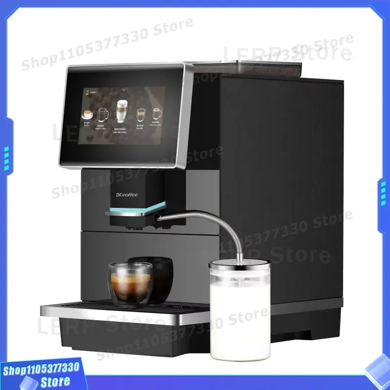 Professional Industrial Fully Automatic Commercial Coffee Machine For Cafe Office High Efficiency Bean To Cup Brewing System