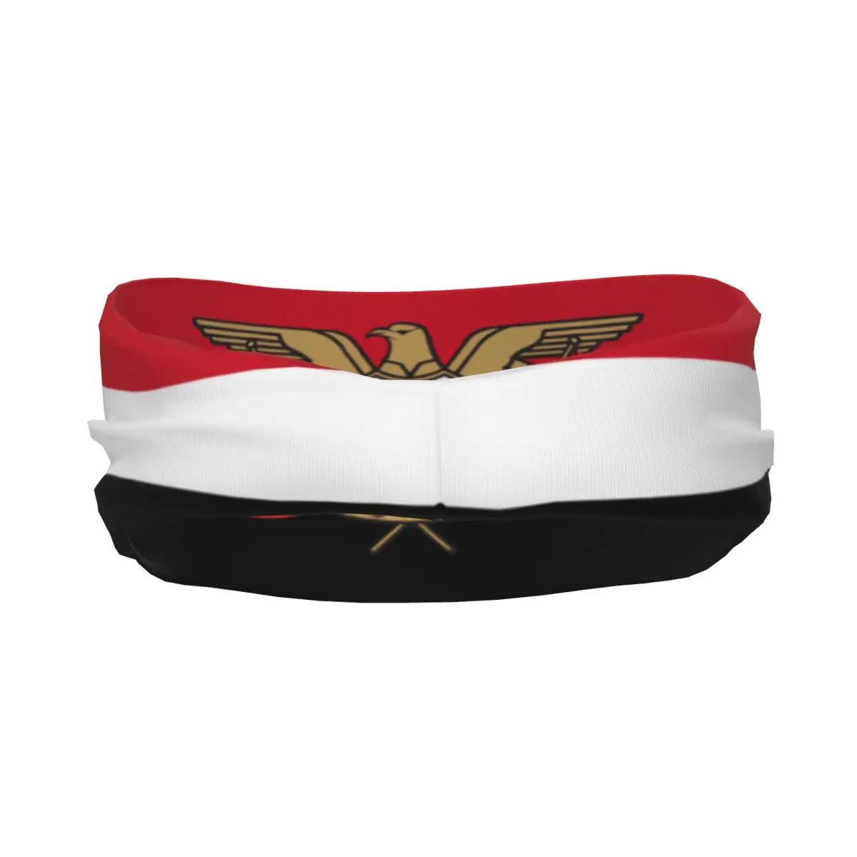 Custom Emblem Of Yemen Flag Athletic Sweatband Women Men Non Slip Quick Drying Headbands Yoga