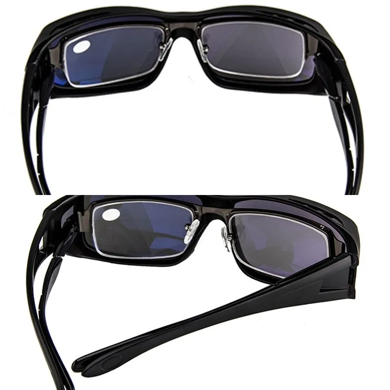 2024 google Windbreak Plus Fashion Flexible Sunglasses Men Polarization Lens Driving sun Glasses retro optical