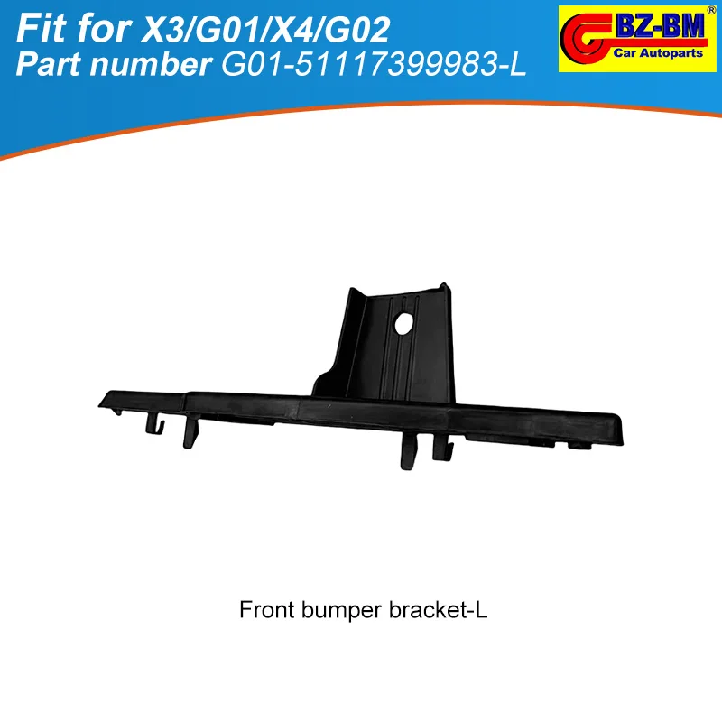 Front rear Bumper grille fender Bracket Holder for BMW X3 G01 G08 F97 X4 G02 51117399983 Left Down 51117399984 51119477638