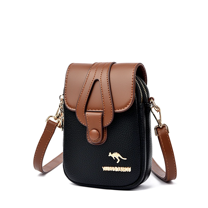 Neue kleine Handytasche Umhängetasche für Frauen Leder Geldbörse Luxus Designer Damen Umhängetasche Pendeln Sac nizка