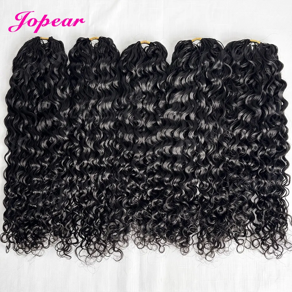 Extensions de cheveux humains 100% naturels, 20-22 pouces, pour tresses bohèmes, boucles 12A, petites spirales bouclées, cheveux à crochets effet plume miracle, pré-séparés, sans nœuds, 60g/paquet, mèches pour tresses torsadées
