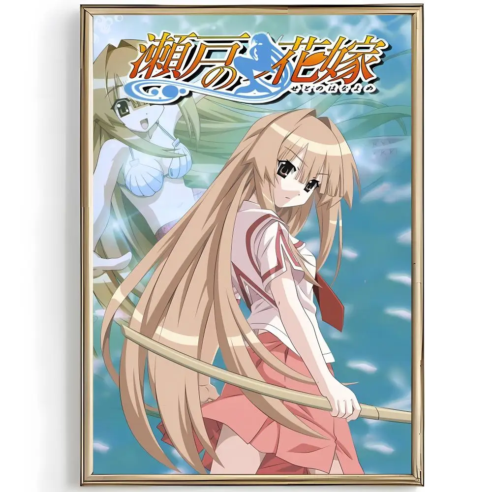 Romantic Comedy Anime M-My Bride Is A Mermaid Poster Unique Home Decoration Ideas & Stylish Interior Art