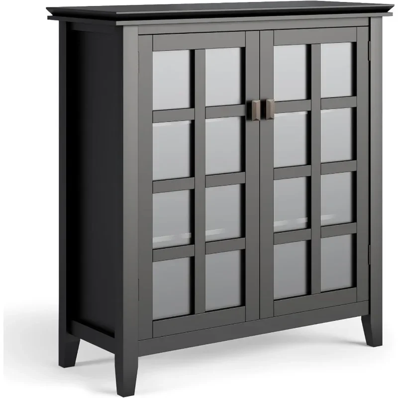 

Шкаф среднего размера из массива дерева диагональю 38 дюймов для гостиной, прихожей и семейной комнаты