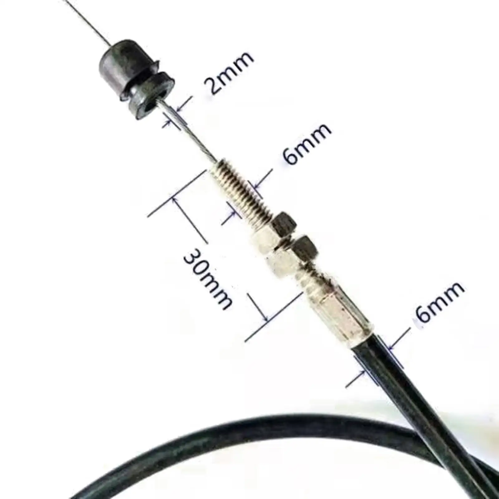Push Pull Carburetor Choke Control Cable Universal Vehicle Engine Shutdown Spare Part for Agricultural Machinery