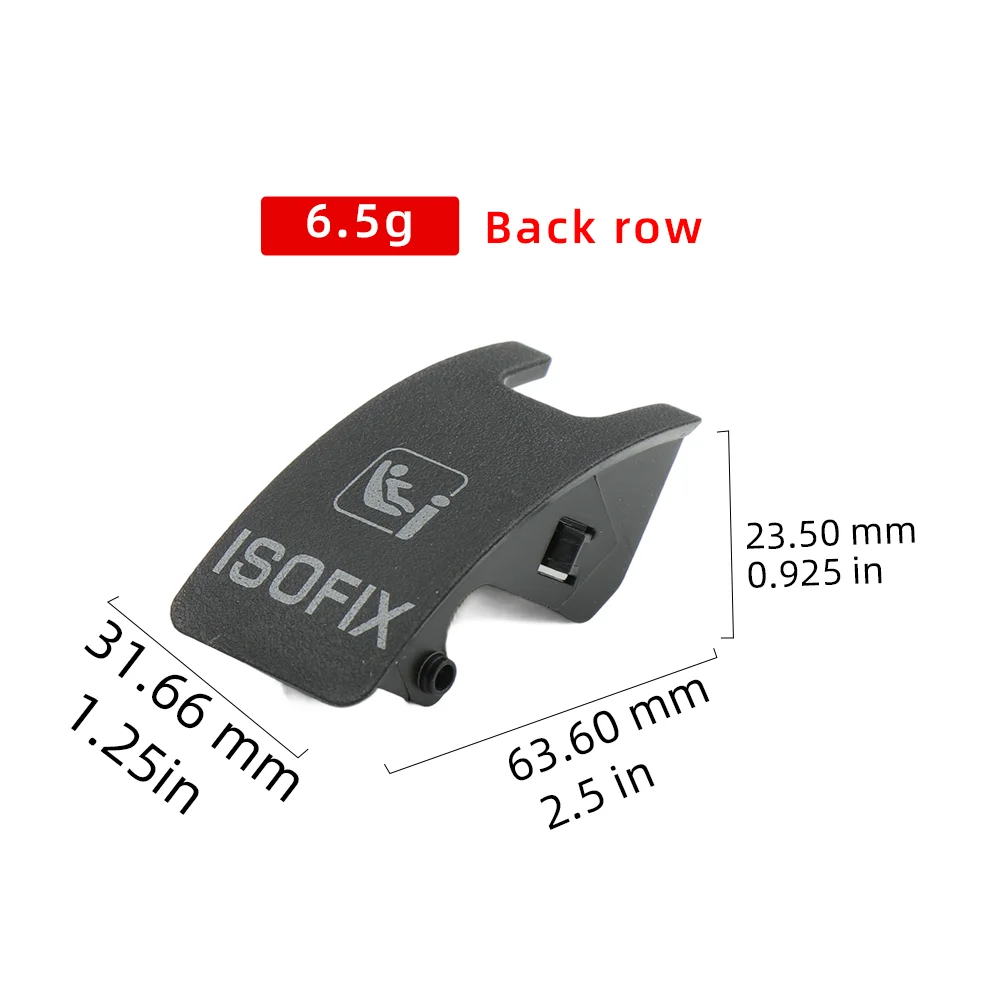 Car Rear Child Seat Fixing ISOFix Cover For Jaguar XFL XEL For Range Rover Velar Car Rear Seat Hook ISOFIX Cover Child Restraint