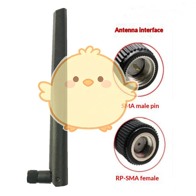 2Pcs WiFi Antenna 2.4GHz/5.8GHz Dual Band 6DBi RP-SMA Connector For Mini PCI Card Camera USB Adapter Wireless Network Router
