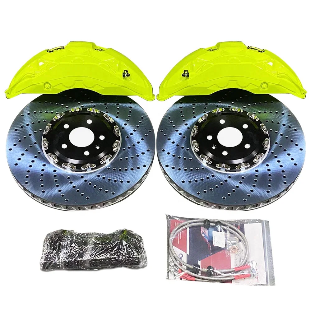 Kit de freio grande de rotor e pastilha de 2 peças Rotor de freio flutuante para Alphard