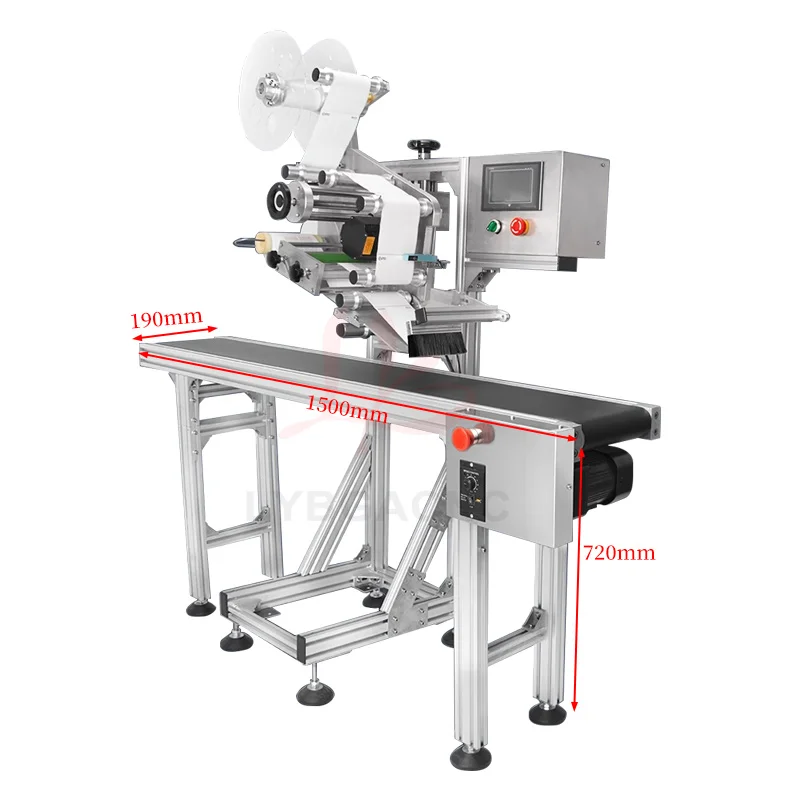 LY-660 automatický hoblík labeling stroj jídlo balení pytle karton boxů plochý láhev labelers produktů nálepka cenovky šíře 0-150mm