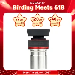 Svbony SV215 Zoom Eyepiece,1.25 Inch 3-8mm,with Parfocal Design,Telescope Accessory for High Power Lunar and Planetary Observing
