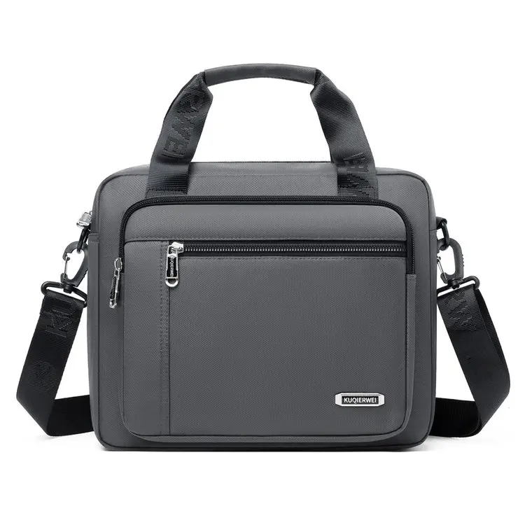 Large Capacity Casual Business Commuter Briefcase Men's Single Shoulder Slant Computer Bag Men's Handbag Nylon Material