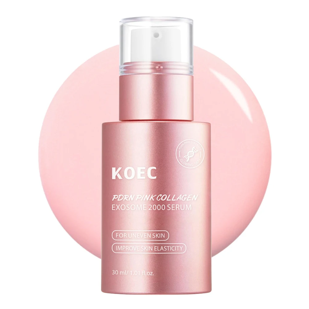 PDRN الوردي الكولاجين Exosome Shot Ampoule إصلاح مرونة الجلد ترطيب الجلد الداعم مكافحة الشيخوخة إصلاح الجلد الجواهر