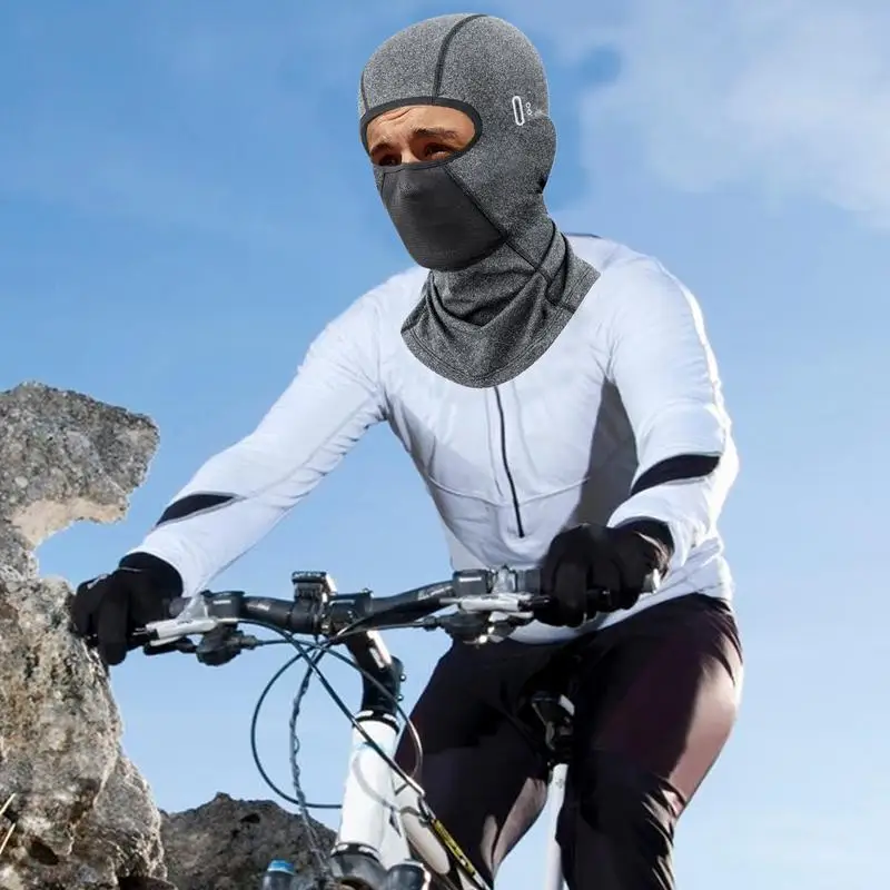 Face Cover For Cold Weather Elastic Hood Ski Face Cover Full Face Cover Comfortable Motorcycle Face Cover Thermal Face Cover For