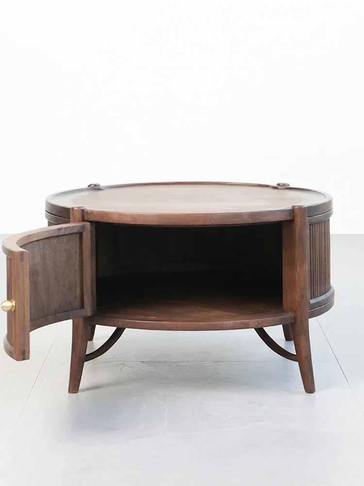 TAO Side Table Sofa Side Cabinet Solid Wood CornerSmall  Small Coffee Table Small round Side