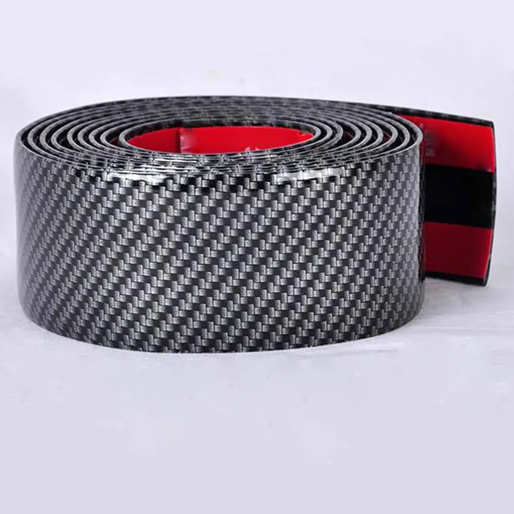 

Car Door Entry Guards Scratch Cover Protector Paint Guard Carbon Fiber Rubber Bumper Door Guard Scratch Protector