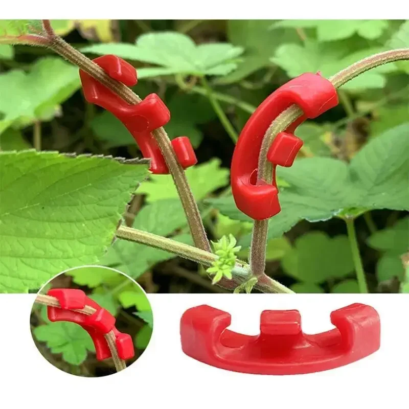 10-100Pcs 90 Degree Plant Bender Clips, LST Low Stress Training Clips Reusable Plant Trainer Bending Branch Tools for Gardening