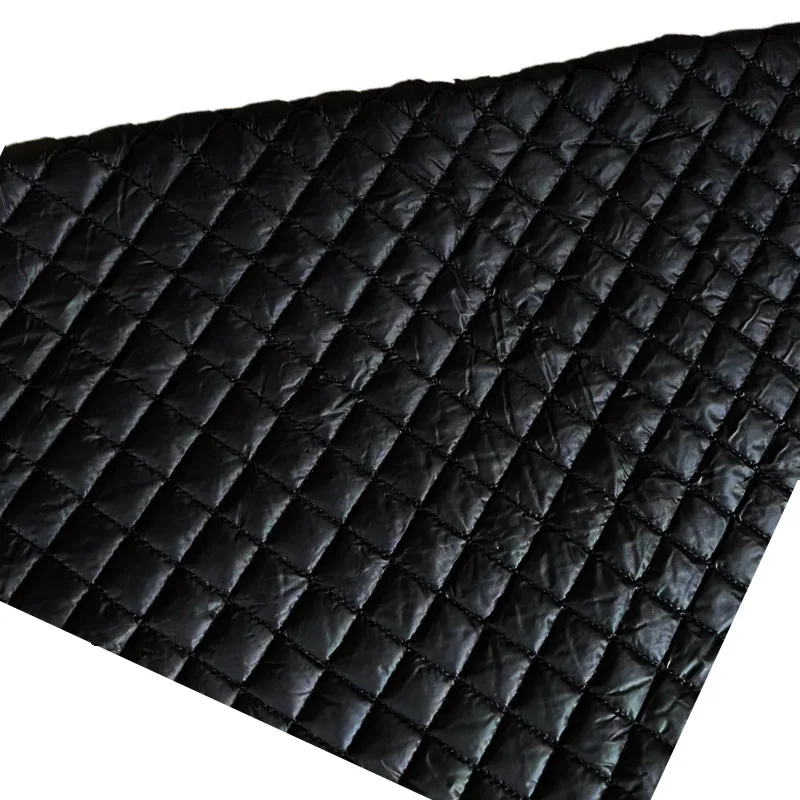 50/100*150cm Winter Autumn Embossed Quilted Cotton Fabric For Making Padded Jacket Down Coat Wrinkled Down Jacket Fabric