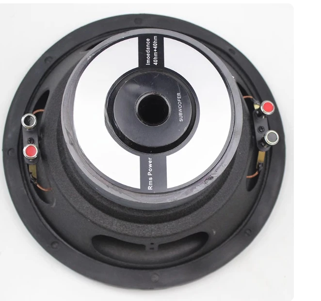 مكبر صوت واحد تعديل صوت السيارة 8 بوصة 10 بوصة 12 بوصة مضخم صوت سلبي للسيارة ملف صوتي مزدوج مكبر صوت جهير ثقيل نقي