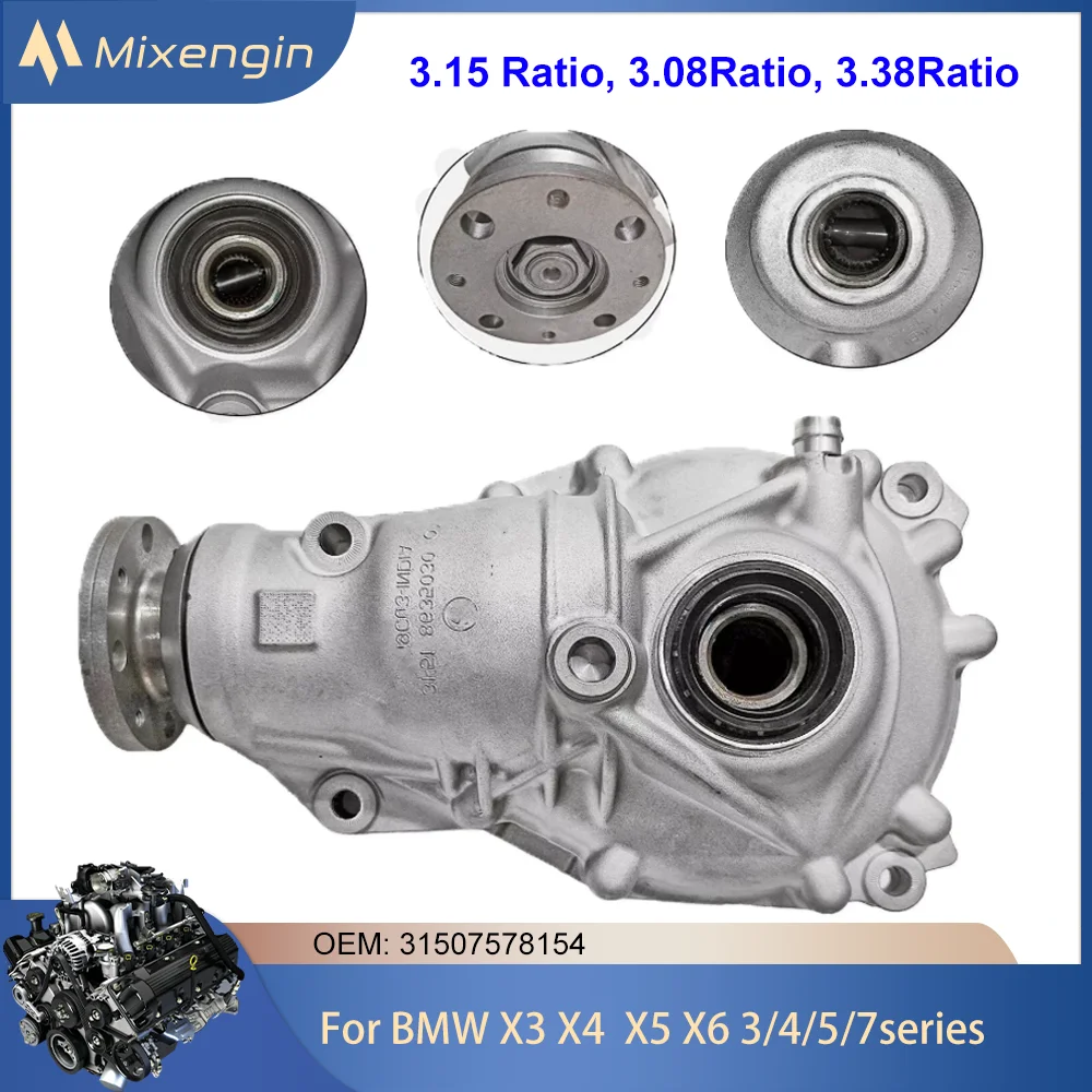 Portador diferencial delantero relación 3,15,3,08,3,38 para BMW X3 X4 X5 X6 F15 F16 F25 F26 F30 3 4 5 7 Series 31507578154 7391996