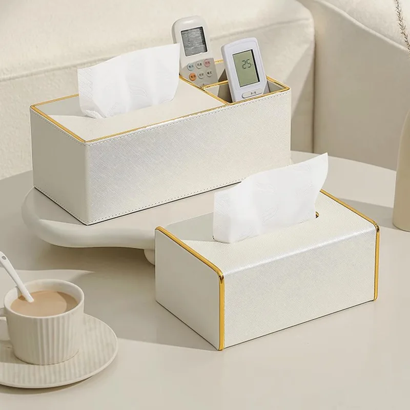 

Desktop Home Paper Box High-end Light Luxury Style Creative Internet Celebrity Paper Box L Hotel
