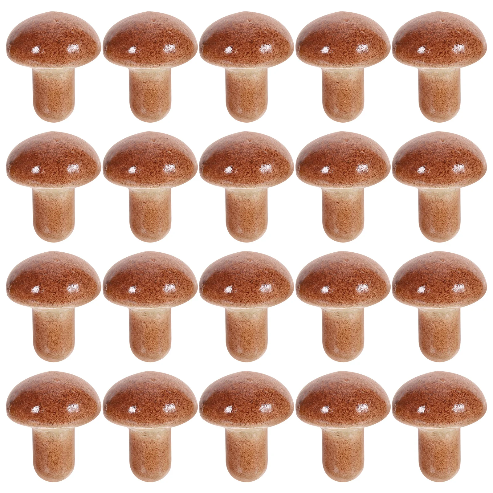 Photo Props and Ornaments Simulated Mushroom Model Mini Decor Multi-function Fake Multifunctional