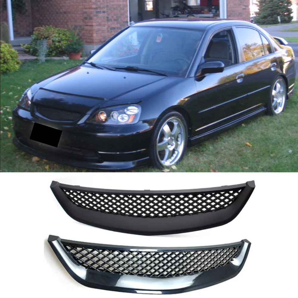 

For Honda Civic 2001-2003 car front bumper ventilation grille