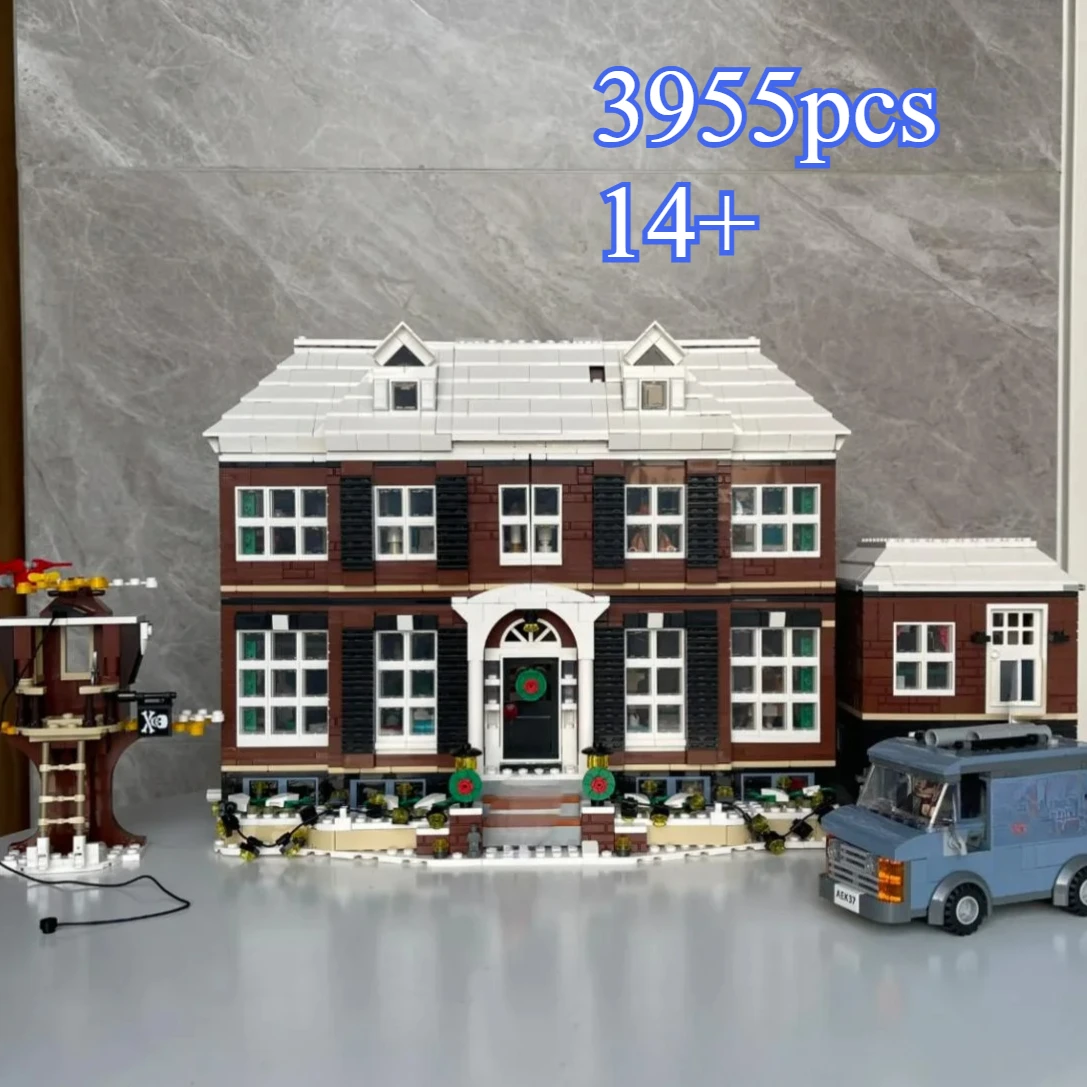 2025New Ideas  3955pcs Moc 21330 Home Alone House Set Model Building Blocks Bricks Educational Toys For Boy Kids Christmas Gifts