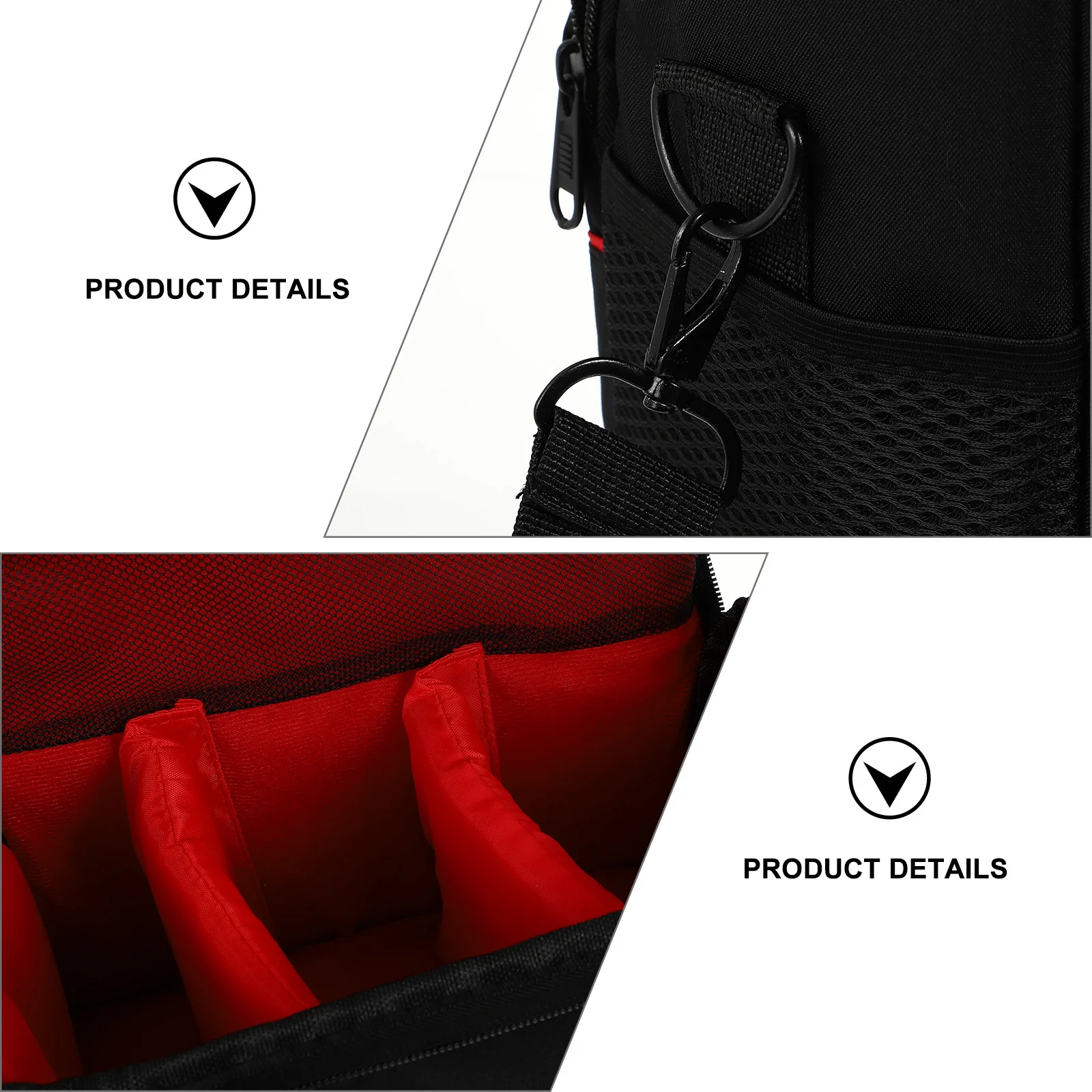 

1Pcs Digital Camera Bag Multifunctional Nylon Shoulder Handbag Storage Case for Dslr Outdoor Protection Dust Scratch Resistant