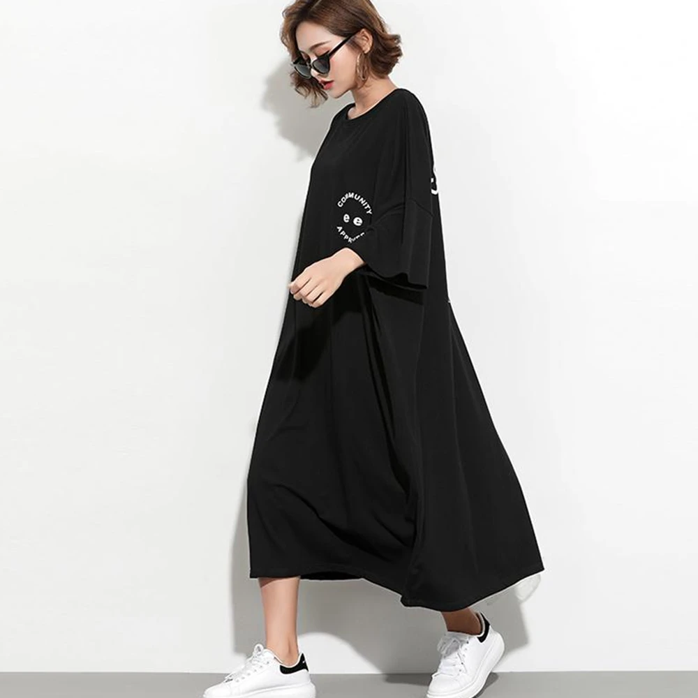 Plus Size 5XL 140KG Womens Long Dresses Summer Woman Clothing Elegant Short Sleeve Holiday Casual Women\'s Dresses