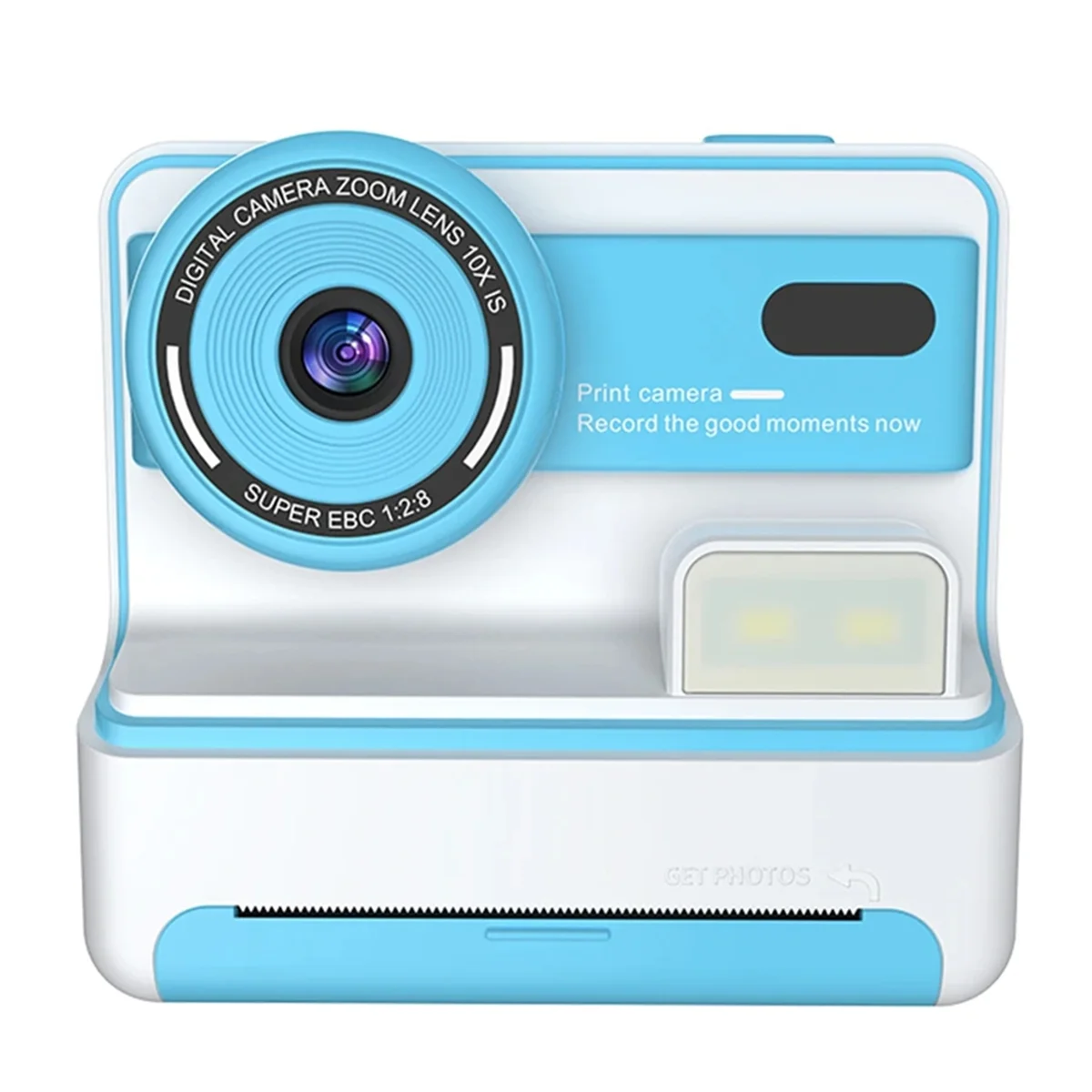 2025 New Kids Mini Instant Print Camera 30MP HD 1080P Selfie Digital Camera Thermal Print Camera Fun DIY Gift