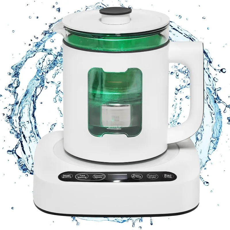 Upgraded Hydrogen Water Generator Hydrogen Maker Machine SPE & PEM Technology 1600PPB Hydrogen Water Pitcher