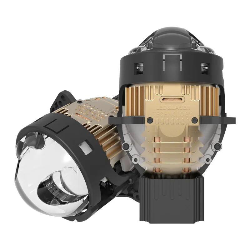 

3 Inch Dual-Eye Direct Beam LK12 Pro Projetor Bi LED Dual Beam Lens Headlight 160W 6000K Universal Car Headlamp Refitor Part 12V