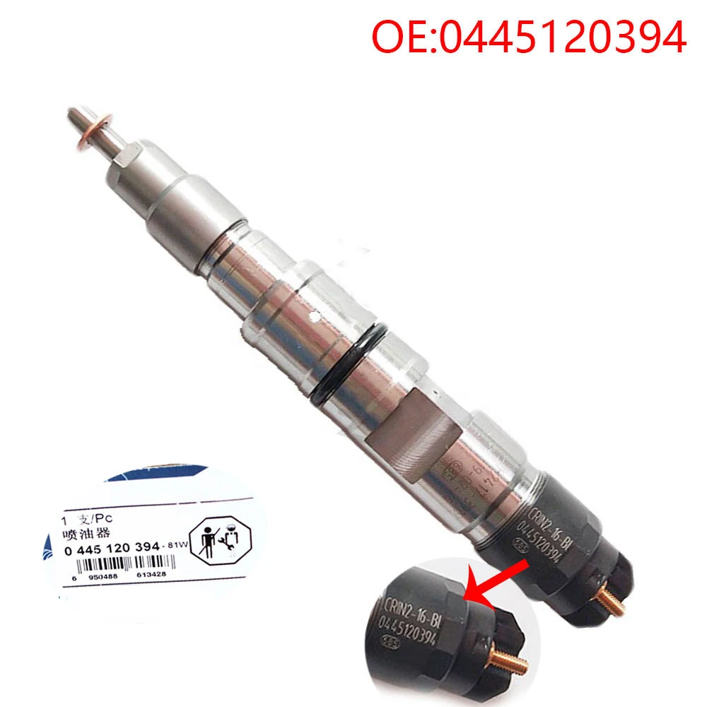 0445120394 0986AD1015 is suitable for Bosch FAW Xichai 0 445 120 394 electronic injection common rail injector assembly