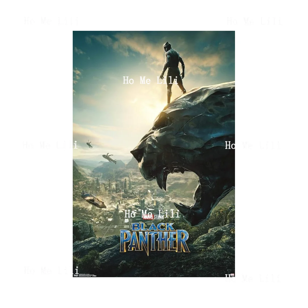 Cinematic Universe Black Panther Monument Vintage Sign Metal