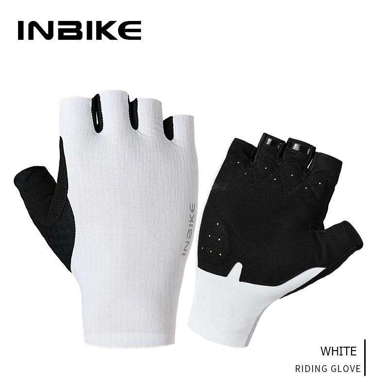 Inbike Fahrrad handschuhe Halb finger Rennrad Reit handschuhe Stoß dämpfung MTB profession elle Biker handschuhe für Fahrrad zubehör