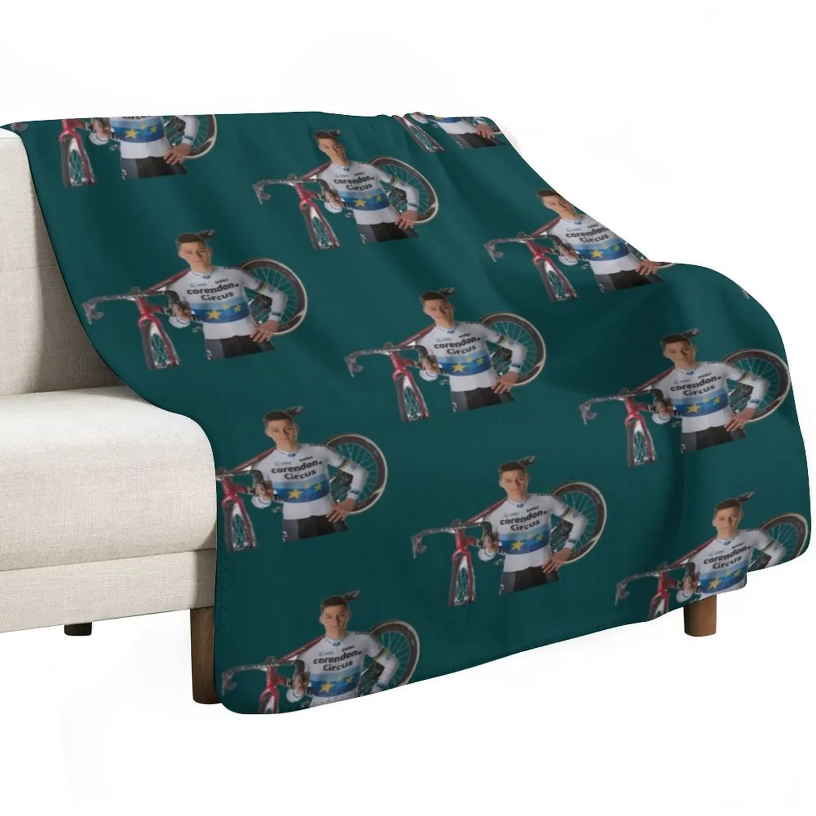 Mathieu Van der Poel Throw Blanket Polar Loose Tourist Flannel For Decorative Sofa Bed Blankets