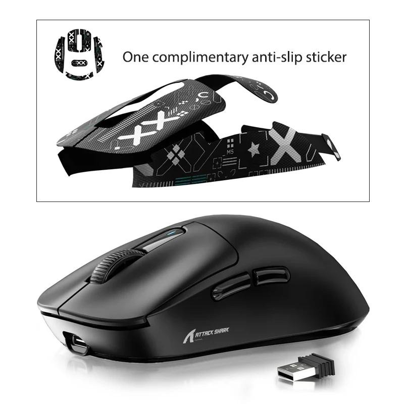 NEW X3 shark attack Mouse PAW3395 4K Returns Bluetooth Tri-Mode Wireless Mouse , Macro Gaming Mouse sem fio Suits mini PC