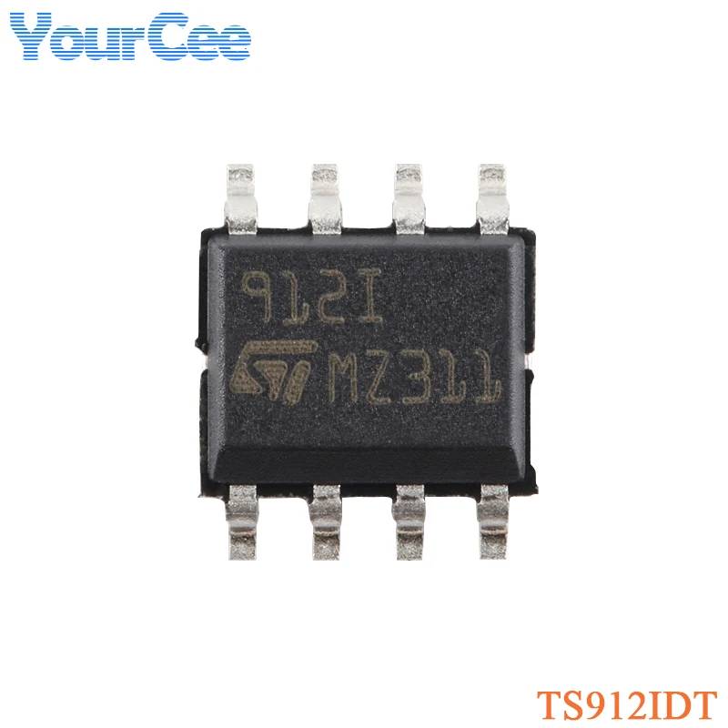 5pcs/2pcs TS912IDT 912I SOP-8 Rail to Rail CMOS Dual Op Amp Chip Operational Amplifier Chip